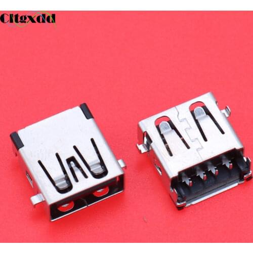 Cltgxdd 1PCS USB Socket 2.0 USB Jack 4Pin Female Connector Data Transmission for ASUS S551L S551LN V551 K551L S551LB S551LB