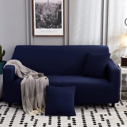 Stretch sofa cover Jacquard Polyester 1/2/3/4 seat sofa cover Living room sofa protective cover