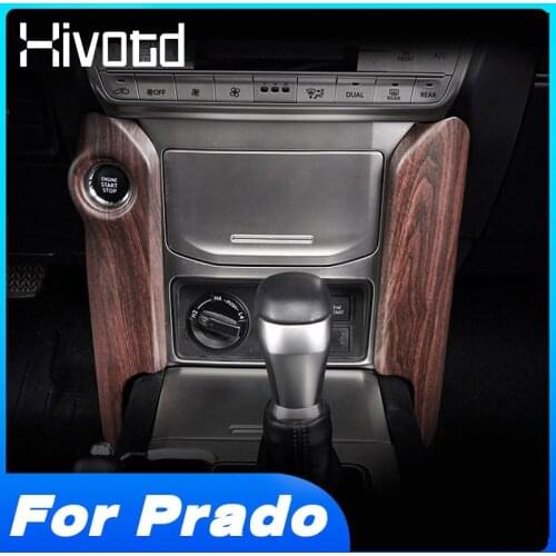 Hivotd One-Button Start Trim Modification Switch Cover Interior Decoration Accessories Parts For Land Cruiser Prado 150 2020