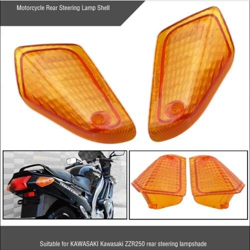 MagiDeal Rear Amber Motorcycle Turning Signal Light Lens for Kawasaki ZZR250