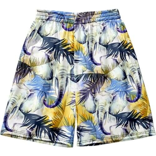 New 3D Printing Mens Beach Board Shorts Casual Large Size 2020 Loose Holiday Surfing Swimming Quick Dry Beachwear Shorts