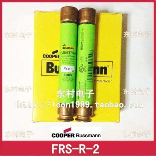 US BUSSMANN Fuse Fuse FUSETRON FRS-R-2 2A FRS-R-1 600V