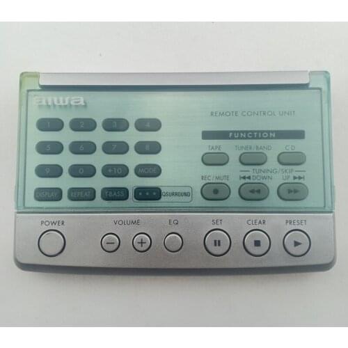 Remote Control For Aiwa RC-AAT20 RC-AAT15 RC-AAT21 XR-MD811 XR-M301 XR-M501 XR-M701 XR-M801 Compact Disc CD Stereo Audio System