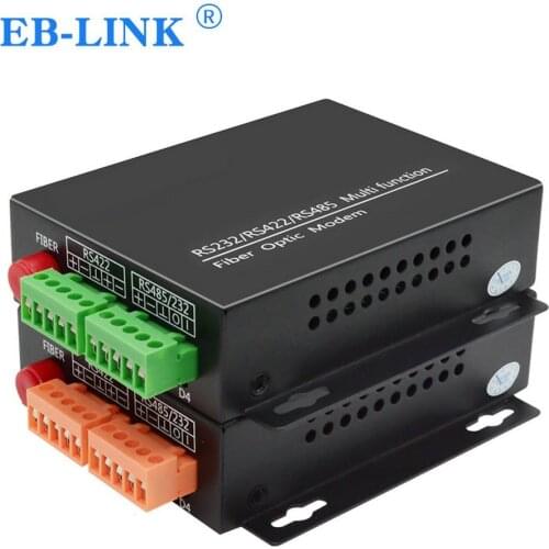 RS485/422/RS232 multi function fiber optic modem FC fiber port 20km fiber converter RS485/422 to ethernet fiber converter
