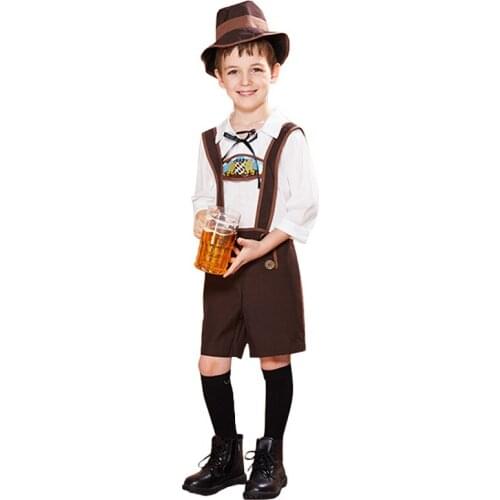 Festival Stage Costume Oktoberfest Suit Germany Oktoberfest Costume Alps National Beer Costume Party Role-playing Suit