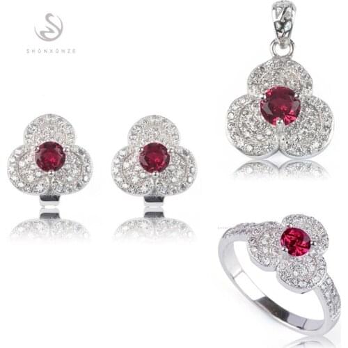 Наборы ювелирных украшений SHUNXUNZE China At AliExpress