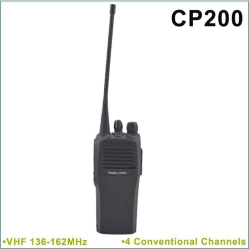 Brand New CP200 VHF 136-162MHz 4 Conventional Channels Portable Two-Way Radio(for motorola)