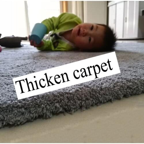 Thicken Plush Soft Shaggy Carpet For Living Room Alfombras Faux Fur Fleece Large Area Floor Mats Rug Bedroom Home Non-slip For