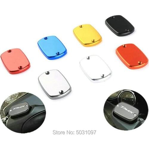 Free shipping High Quality Motorcycle CNC Aluminum Alloy Brake Fluid Reservoir Cap Cover For Yamaha Tmax530 12-15 TMAX 500 08-11