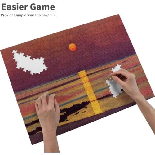 Sunset 1913 By Felix Val N Jigsaw Puzzle For Adults Kids Diy Games Sunset Felix Val N Swiss Art French Art France Landscape