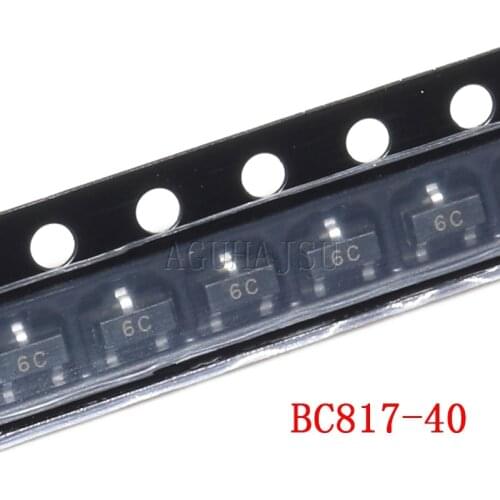 100pcs BC817-40 BC817 SOT23 SOT 6C NPN SOT23-3 general purpose transistor New original