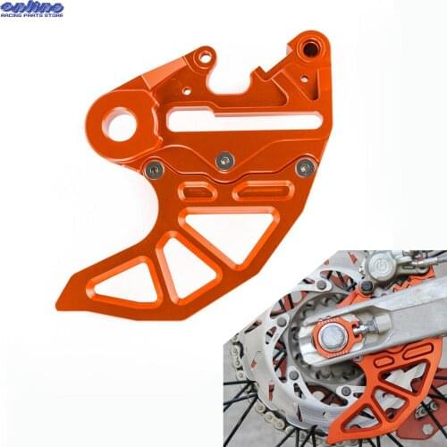 25mm Rear Wheel Spindle Rear Brake Disc Guard For Ktm125-450 SX /SX-E 2004-2012 For 125- 350 EXC/EXC- F 2004-2019 Hot Selling
