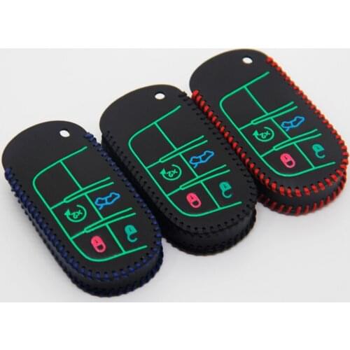 For Jeep Liberty light guide Grand Cherokee JEEP Car key cover protective cover auto parts modified car decoration Accessories