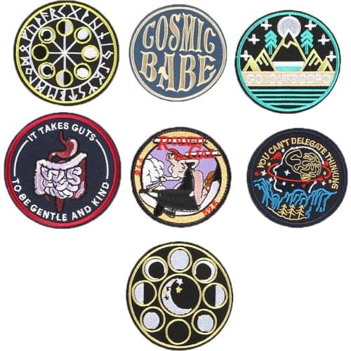 Europe America Hot New Novelty High-end Clothing DIY Embroidered Iron on Sew on Patches for Jeans Jacket Patch Accessory