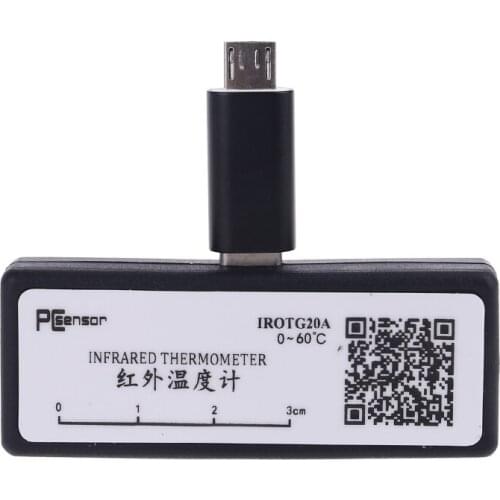 Smart Phone Infrared Thermometer Thermal Temperature Pictures Recording Type-C OTG Android-OS APP