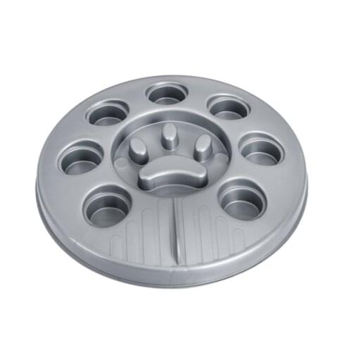 Dog Bowl Pets Slow Feed - Puzzle Feeder for Cats and Dogs - Slow Down Eating Slow Feeder with Funny Pattern Pet Educational Toys