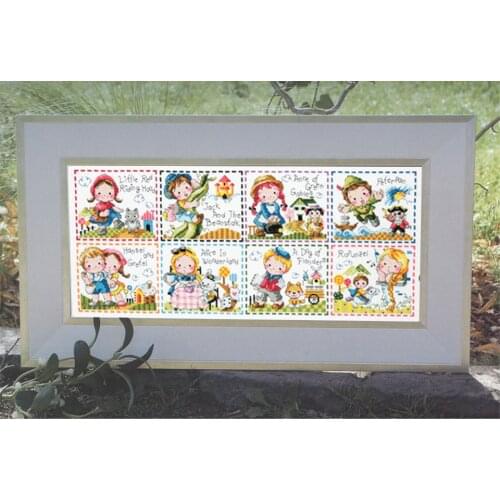 Cross Stitch Set Chinese Cross-stitch Kit Embroidery Needlework Craft Packages Cotton Fabric Floss New Designs Embroidery G33