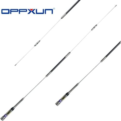 OPPXUN NL-860R NL860R SL16 Male Mobile Station Antenna 144/430MHz 150W for Nagoya Car Radio 76cm Daul Band High Gain Long Range