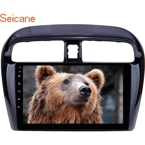 Seicane Android 8.1 2DIN 9inch Car Head Unit Radio Audio GPS Multimedia Player For Mitsubishi Mirage 2012 2013 2014 2015 2016