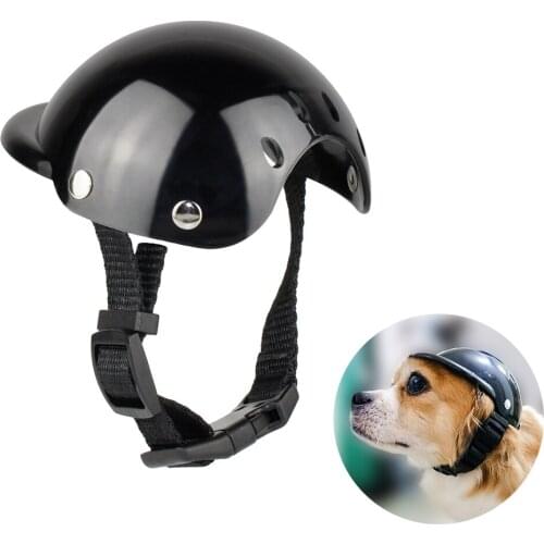 Pet Hat ABS Motorcycle Protect Helmet Waterproof Riding Cap Headdress Party Funny Photo Props Supplies For Small Medium Dogs Cat