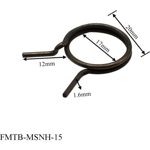 Steel coil lock spring for door handle replacement outer diameter 20mm