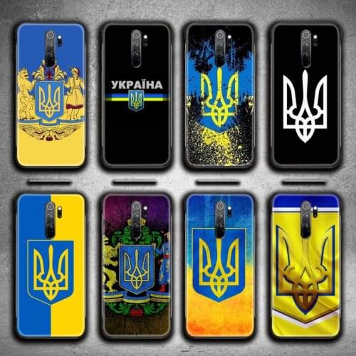 Ukraine Flag Phone Case for Redmi 9A 9 8A 7 6 6A Note 9 8 8T Pro Max K20 K30 Pro
