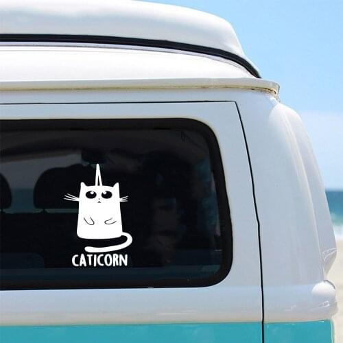 Vinyl Cat Car Decal Creative Vinyl Sticker On Car Stickers And Decals Window Sticker Car-Styling Decal