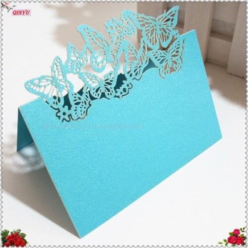 10/50pcs White Birthday Place Mark Table Decoration Place Cards Laser Cut Hollow Pattern Wedding Decoration Table Name Card 5z