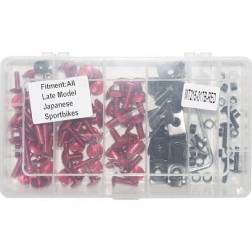 2020 ZXMT Flammate Red color painted Hot selling and welcome good quality motorcycle parts accessories Motorcycle Blot Kit