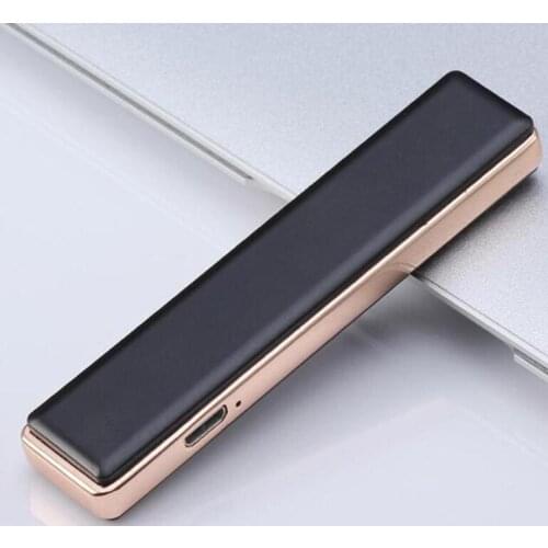 Colorful USB Cyclic Charging Lighter Plastic Shell Windproof Portable Innovative Design For Cigarette Bong Smoking Pipe#76