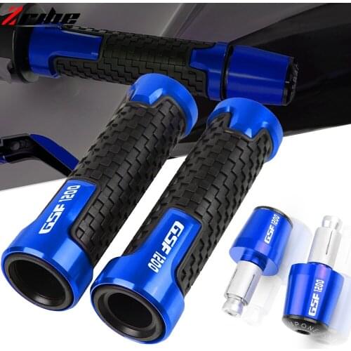 For SUZUKI GSF1200 BANDIT GSF 1200 2002 2003 2004 Motorcycle Accessories 7/8" 22MM Handlebar Hand Grips Handle Bar End Cap Plug