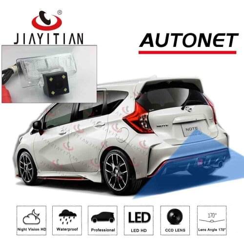 JIAYITIAN Rear View Camera For Nissan Versa Note 2013~2018 Night Vision CCD Reverse camera Backup Camera license plate camera