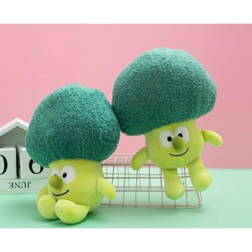 New Vegetable Series Broccoli Chicken Drumstick Carrot Soft Plush Doll Toy Home Decoration ChildrenS Birthday Gift