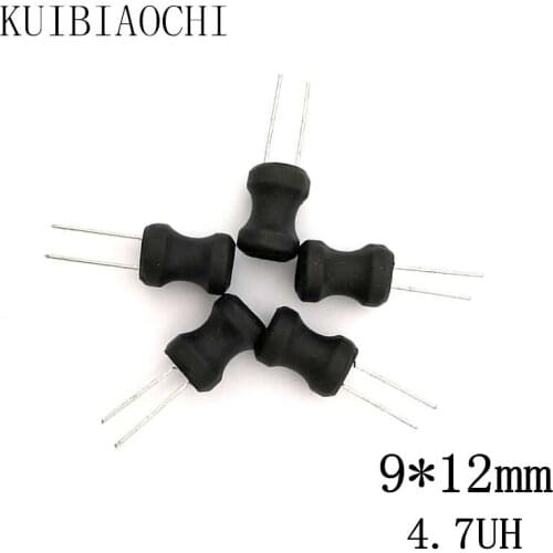 New 20pcs/LOT Power Inductor DIP 9*12mm 4.7UH 0912 high quality