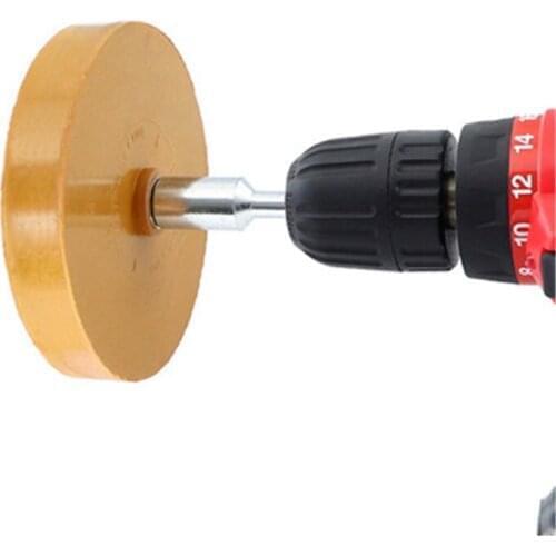 Rubber wheel 88mm/100mm fast rubber removal grinding wheel serrated removal car paint film polishing wheel