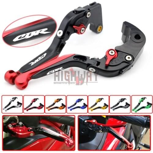 CNC Brake Handle Bar Lever Extendable Folding Adjustable Brake Clutch Levers Fit For HONDA CBR954RR 02-03 2002-2003 CBR 954 RR