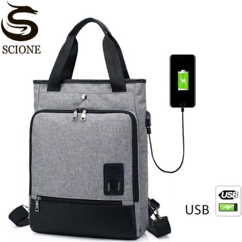 Hot Multifunction USB charging Men 15inch Laptop Backpacks For Teenager Fashion Male Mochila Leisure Travel backpack