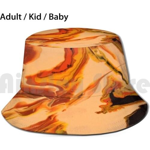 Hummingbird Song Sun Hat 2482 Bucket Hat Abstract Hummingbird Painting Hummingbird Dreamy Neli Stoyanova