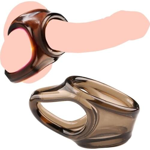 Adult Products Cock Ring Penis Semen lock Rings Chastity Cage Ball Stretcher Delay Ejaculation Sex Toys for Men Erection shop