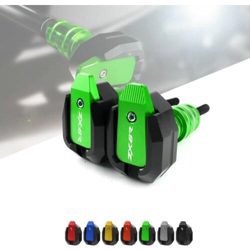 Motorcycle Falling Protection Frame Slider Fairing Guard Crash Pad Protector FOR KAWASAKI NINJA ZX6R ZX 6R 636 2013-2017