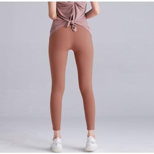 Womens tights, high-waist hip-lifting fitness yoga pants, breathable knitted yoga clothing suits, quick-drying sports underwear