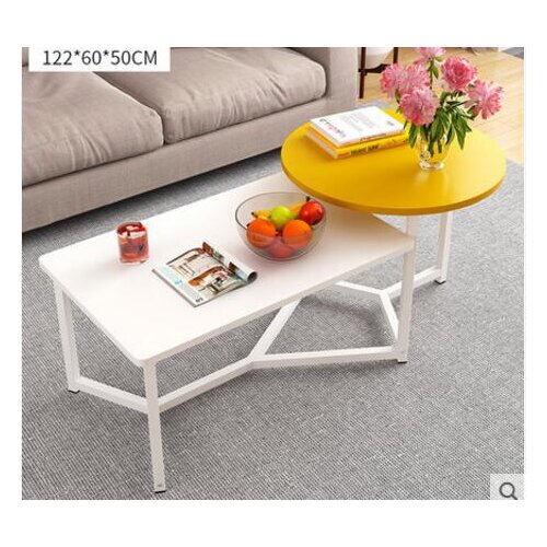 Coffee table simple small apartment tea table living room simple modern small coffee table Nordic balcony side table dual-use te