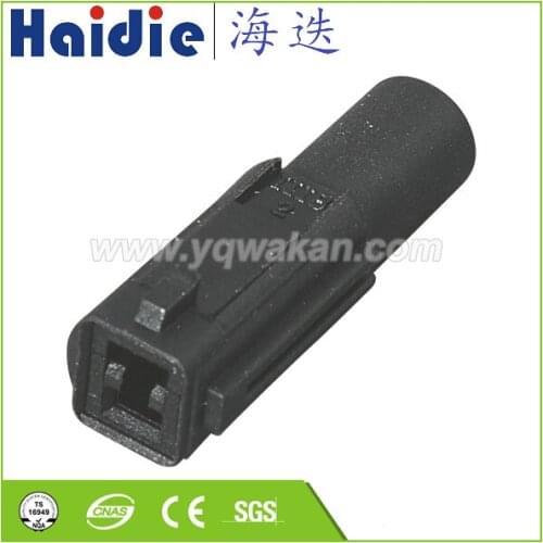 1-20 set 1 pin circular black waterproof male female electric auto wire connector FW-C-1F-B