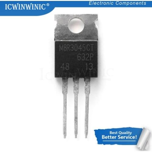 20piece MBR3045CT 30A45V Schottky and fast recovery diode TO-220 new original In Stock