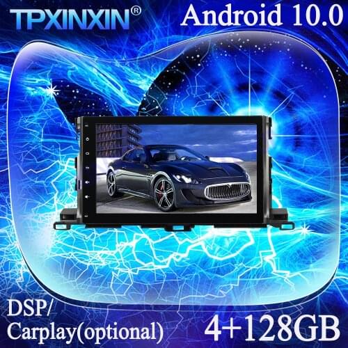 4+128G PX6 Android 10.0 IPS Carplay For Toyota Highlander 2015-2017 MultimediaTape Recorder GPS Navi Stereo Auto Radio Head Unit