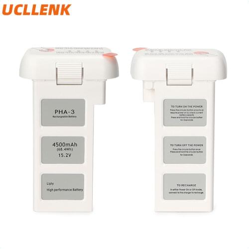 Drone Battery for DJI Phantom 3 Professional/3/Standard/Advanced 15.2V 4500mAh LiPo 4S Intelligent Battery Up to 23 Minutes