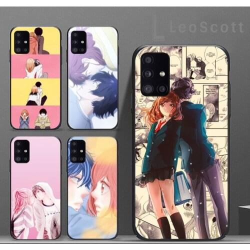Ao Haru Ride Anime Phone Case For Samsung A32 A51 A52 A71 A50 A12 A21S S10 S20 S21 Plus Fe Ultra
