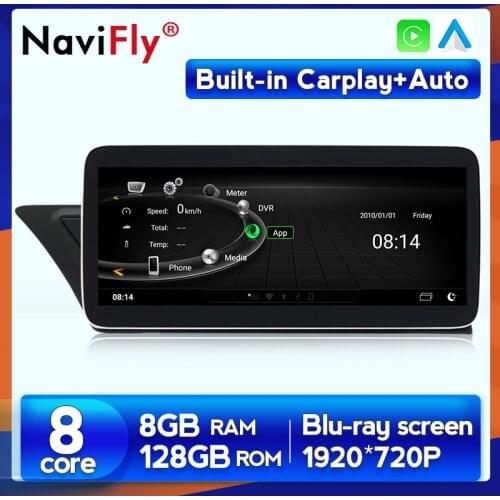 Android 10.0 Auto Radio Stereo Player For Audi A4L B8 A5 2009 - 2016 Car Multimedia GPS Navigation 4G LTE Buil-in Carplay
