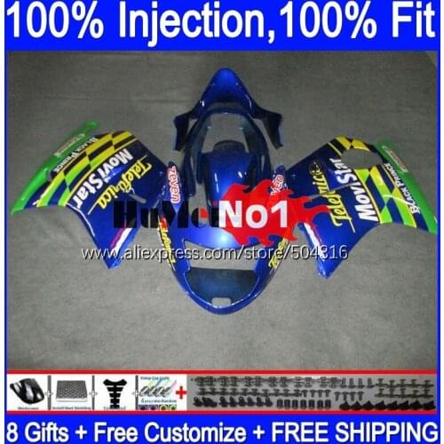Blackbird For HONDA CBR 1100 XX CBR1100XX 92MC.21 CBR1100XX 1996 1997 1998 1999 2000 2001 96 97 98 99 00 01 Fairing Blue Sale