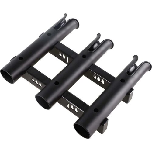 Fishing Rod Holder 3 Tube Wall Mounted Non-corrosive Tough Rack Fishing Pole Bracket Ocean Boat Fishing for Boat